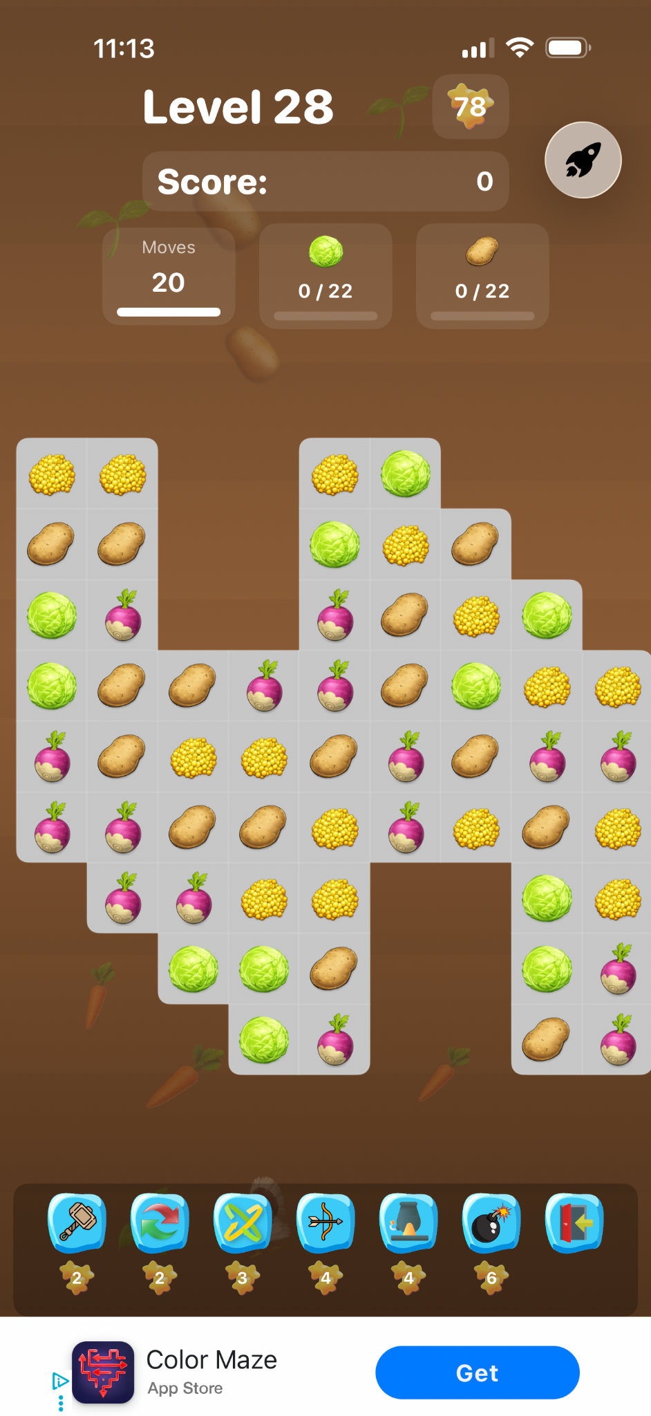 Newfie Scoff gameplay screenshot