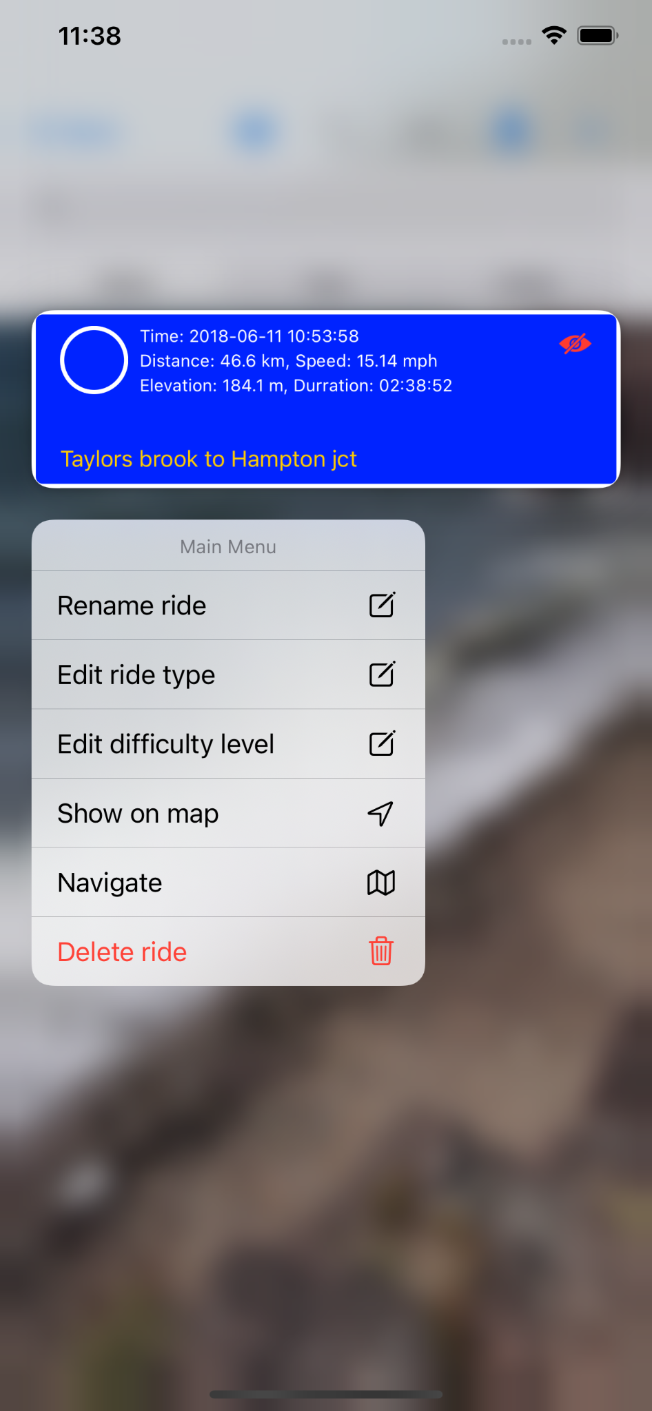NLTrails ride options
